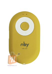 Loa Bluetooth mini kiêm remote chụp ảnh đa năng (màu vàng đồng)