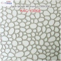 Gạch lát nền và trang trí WC 300X300 KAG-Y3068
