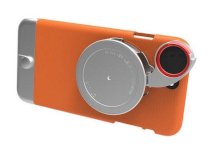 Ống kính 4 trong 1 Ztylus Metal Series Camera Kit for iPhone 6 Plus Orange