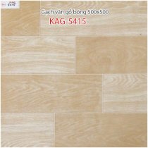 Gạch lát nền vân gỗ bóng 500x500 KAG-5415