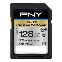 PNY Elite Performance SDXC Class 10 128GB