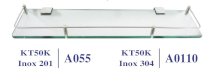Kệ kiếng Inox 304 KT50K