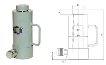 Kích thủy lực 1 chiều 2000 Bar Osaka Z150S5 ( 150 tấn, 50 mm)