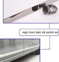 Nẹp sườn inox cho xe Ecosport