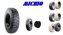 Lốp đặc xe nâng Michio 6.50-10