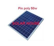 Pin năng lượng mặt trời Poly 50W