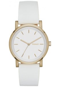 Đồng hồ DKNY Soho White Leather Watch 34mm NY2340