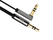 Cáp Audio 3.5mm 0.5M đầu bẻ góc 90 độ Ugreen chính hãng