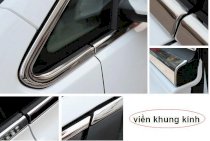 Nẹp viền khung kính cho xe Civic 2012 nguyên bộ cả trụ