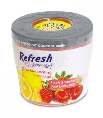 Gel Thơm Refresh Your Car Hộp 150g – Dâu và Chanh - MS09102