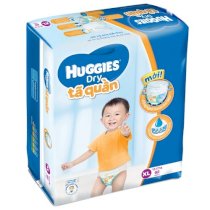 Tã quần Huggies Dry Pants Size XL (62 miếng)