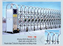 Cổng điện Inox Trường Hinh THI-18