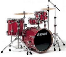 Trống Sonor Bop 4-Piece Shell Red Galaxy Sparkle