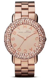 MARC JACOBS Marci Rose Gold Tone Stainless Bracelet Women's Watch 36mm MBM3192