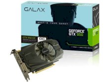 Galax Nvidia Geforce GTX 950 OC 2GB (95NPH8DHG5OC) (Nvidia Geforce GTX 950, 2048MB GDDR5, 128-bit, PCI-E 3.0)