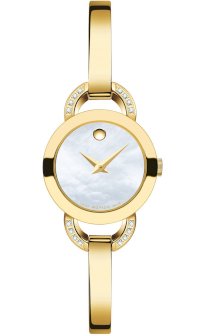 MOVADO Women\'s Rondiro Gold PVD-finished Stainless 0606889, 22mm