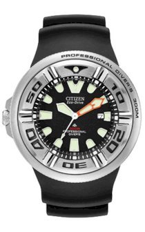 CITIZEN Drive Professional Diver Black Sport Watch 48mm Eco-Drive B873