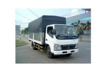 Xe tải thùng mui bạt Mitsubishi Fuso Canter 4.5 tấn