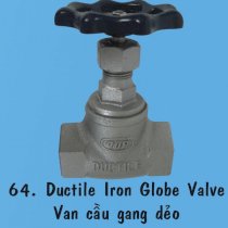 Van cầu gang dẻo, nối ren TOP DN15