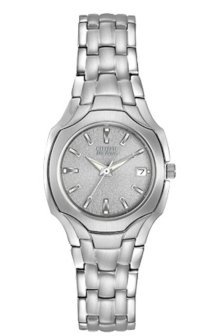 CITIZEN Eco-Drive Stainless Steel Bracelet Watch 25mm Eco-Drive E011