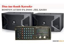 Dàn karaoke Boston Audio PA 3800 & JBL KS310