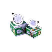 Đèn led âm trần trời hoa 7W loại 2 Trắng