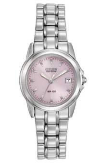 CITIZEN Eco Drive Stainless Steel Watch 26mm  Eco-Drive E011