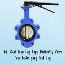 Van bướm tay gạt iKONO loại lug