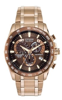 CITIZEN Eco-Drive Perpetual Atomic Clock Synchronization Dress Watch 42mm Eco-Drive E650