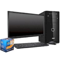 Máy bộ VTSG - A19 (Intel Pentium G3240 3.1Ghz, RAM 4GB, HDD 500GB, VGA Onboard, PC-DOS, LCD LG/AOC 22 inch)