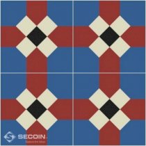 Gạch bông viền góc Secoin M201 14x14cm