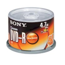 Bộ 50 đĩa DVD Trắng Sony 4.7GB 16x