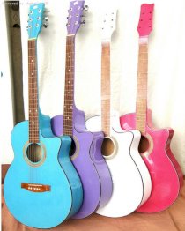Guitar Acoustic nhiều màu KM-75