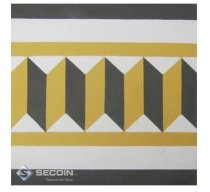 Gạch bông viền góc Secoin B111 20x20x1.6cm