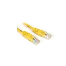 AMP Category 6 Cable Assembly Unshielded RJ45-RJ45 SL 10Ft 1-1859251-0 (Yellow)