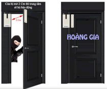 Cửa chống trộm Hoàng Gia HG 122