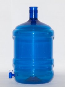 Vỏ Bình nước tinh khiết 5 Gallon xanh có vòi