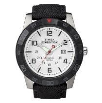 Timex - Đồng hồ thời trang nam dây vải Expedition Fullsize Rugged Core Analog (Đen) T49863