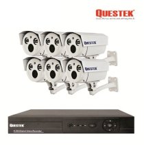 Bộ 6 camera quan sát HD - IP QUESTEK QTX-IPT6