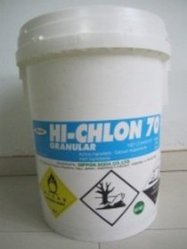 Chất khử trùng Calcium hypochlorite Clorin 70% - Nippon Nhật (45kg/ thùng)