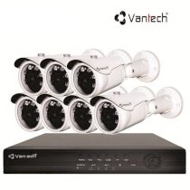 Bộ 7 camera quan sát HD - IP VANTECH VP-IPT7