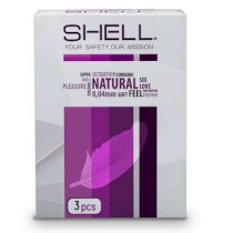 Bao cao su Shell Natural 0.04 3s
