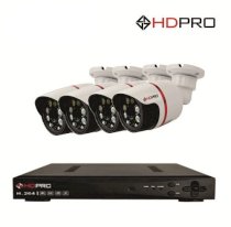 Bộ 4 camera quan sát AHD HDPRO HDPT4-AHD