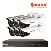 Bộ 6 camera quan sát HD - IP hãng QUESTEK QTX-IPC6