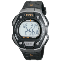 Đồng hồ nam Timex T5K8219J Ironman Classic Digital Silver-Tone Resin Watch