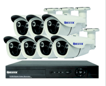 Trọn bộ 7 camera quan sát AHD Questek trung cấp