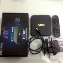 Bộ Smart TV box M8s chuyển Tivi thường thành Smart Tivi