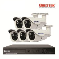 Bộ 5 camera quan sát AHD QUESTEK QTX C5