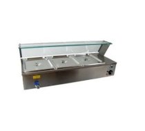 Quầy giữ nóng thức ăn 3 khay VK 1200 x 250 x 450 mm