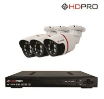 Bộ 3 camera quan sát HD-IP HDPRO HDPT3